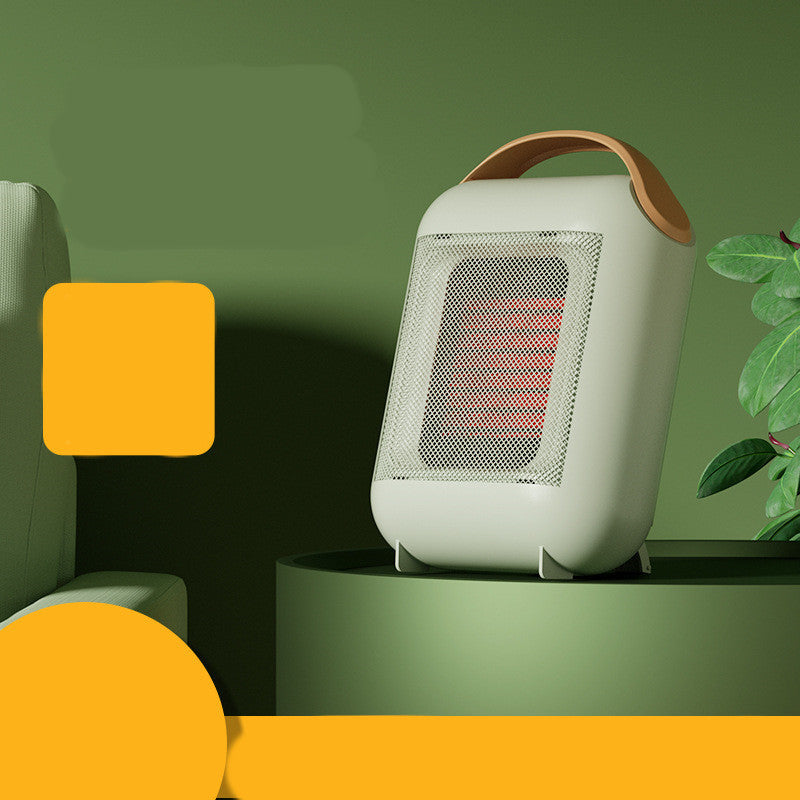 1200W “Small Sun” PTC Fan Heater — 6 Gears, Avocado Green (QY-01)