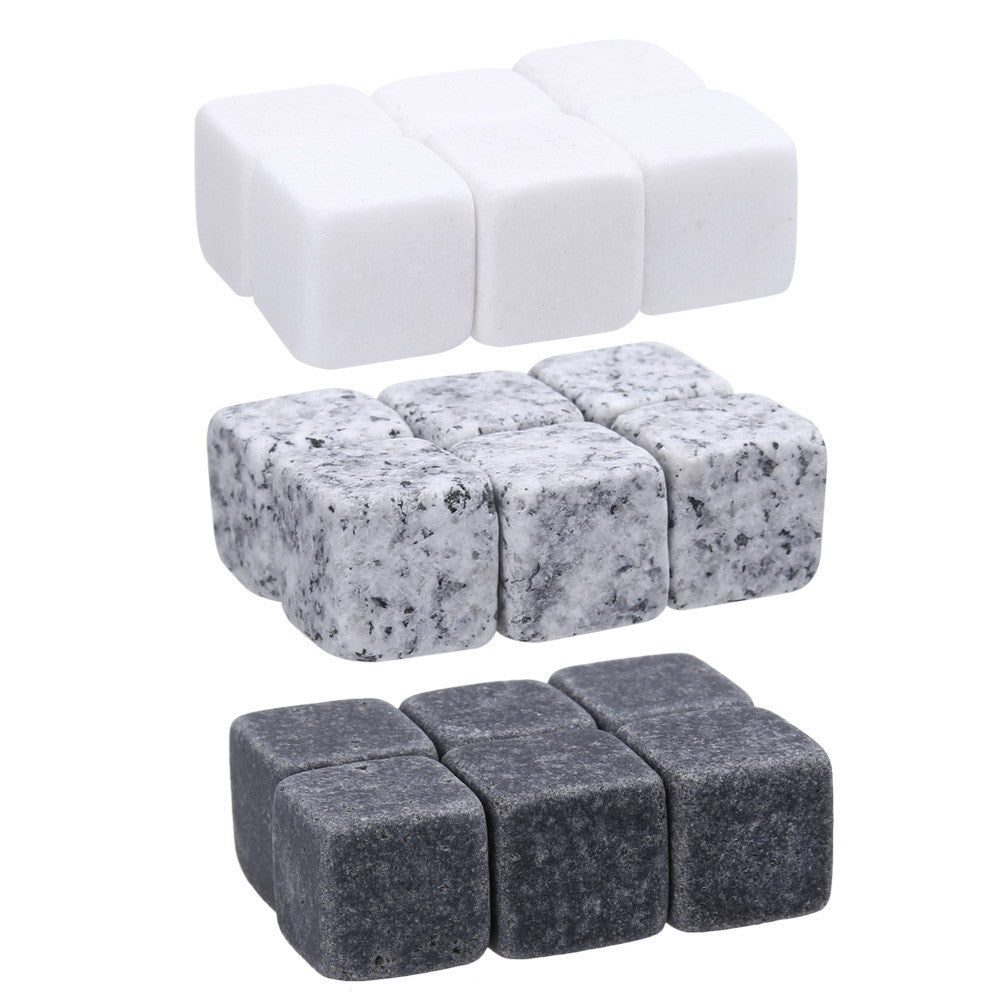 Natural Whiskey Stones – Reusable Chilled Stones for Whiskey & Cocktails