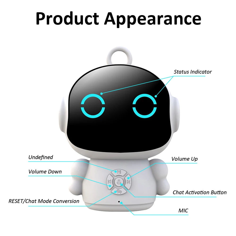 voice interactive education robot