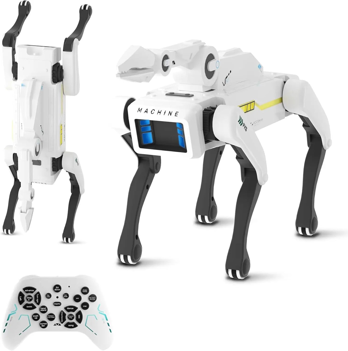 AI Simulation Robot Dog – Interactive Voice & App Controlled Smart Puppy