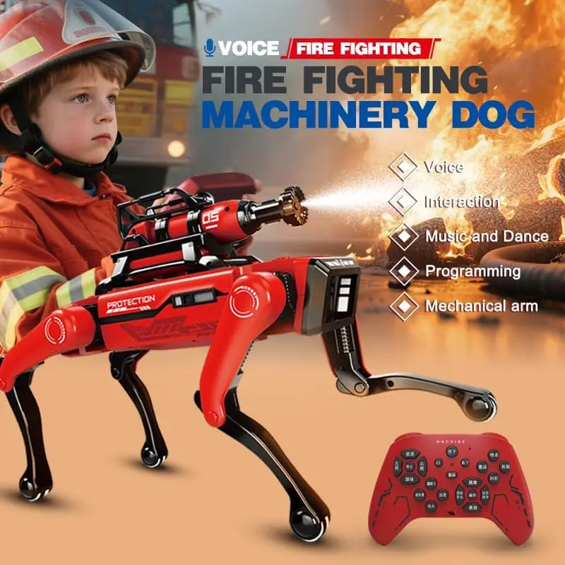 AI Simulation Robot Dog – Interactive Voice & App Controlled Smart Puppy