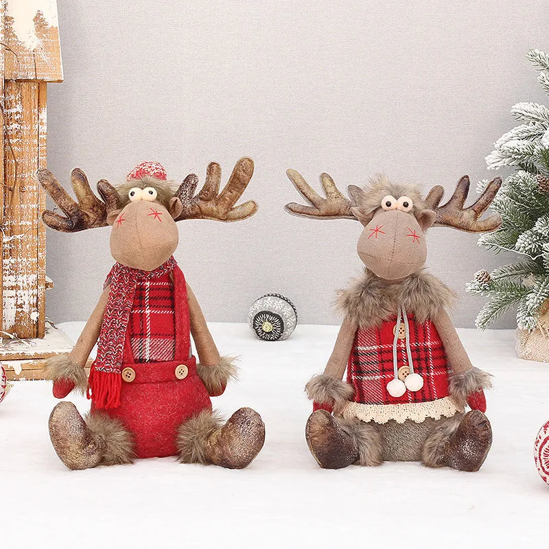 Cute elk table decor holiday