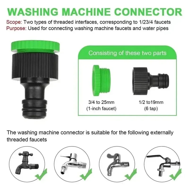 Flexible Garden Hose – High Pressure Expandable Magic Water Pipe (25 ft – 200 ft) | Pixel & Parcel Co.