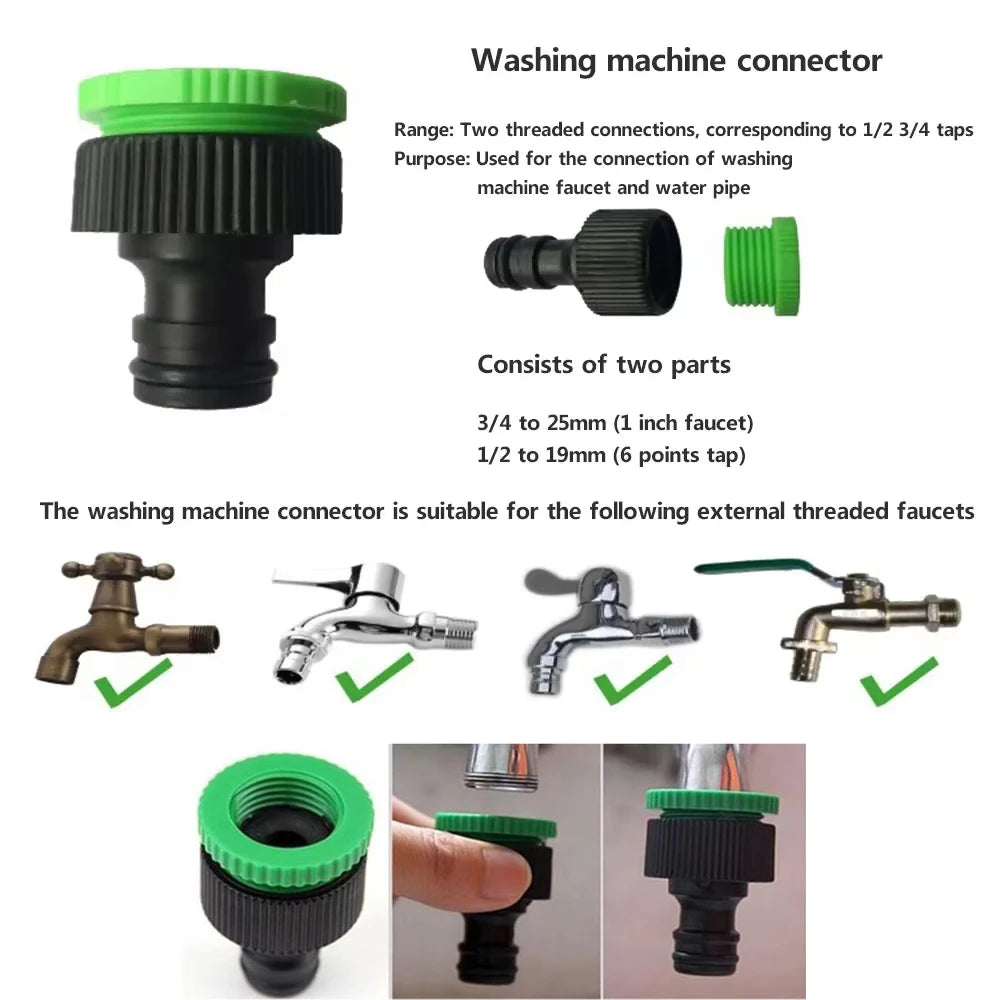 Extensible Garden Hose – High Pressure Flexible Magic Pipe (25 ft – 200 ft) | Pixel & Parcel Co.