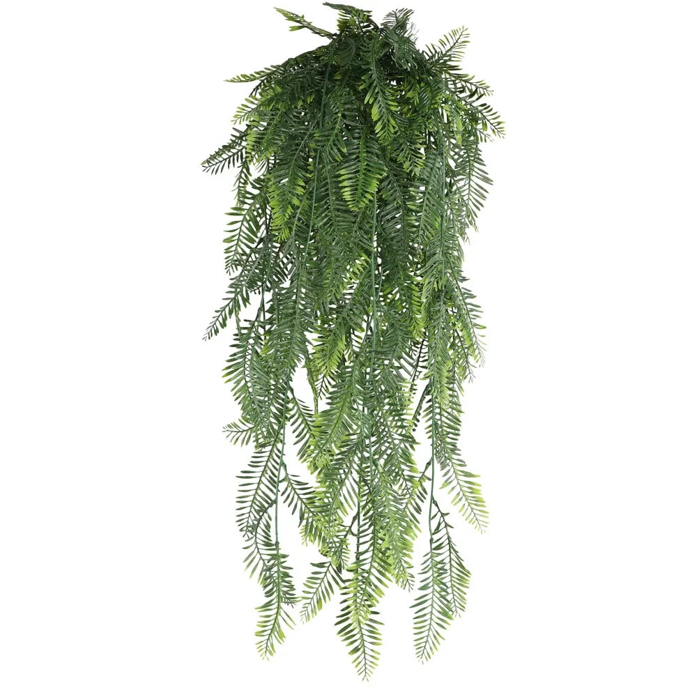 90cm Persian Fern Leaf Vine – Hanging Artificial Plant for Indoor & Wall Decor