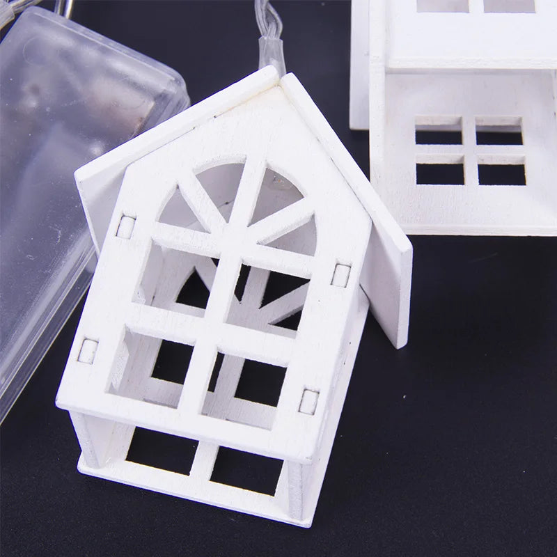 Christmas Fairy House LED Lamp – Enchanted Holiday Home Décor