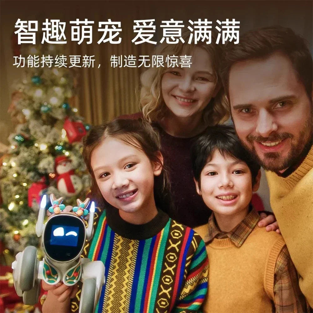 Loona Smart Robot Dog – Cute Emotional Pet Robot, Voice Interaction & Custom Monitor Toy