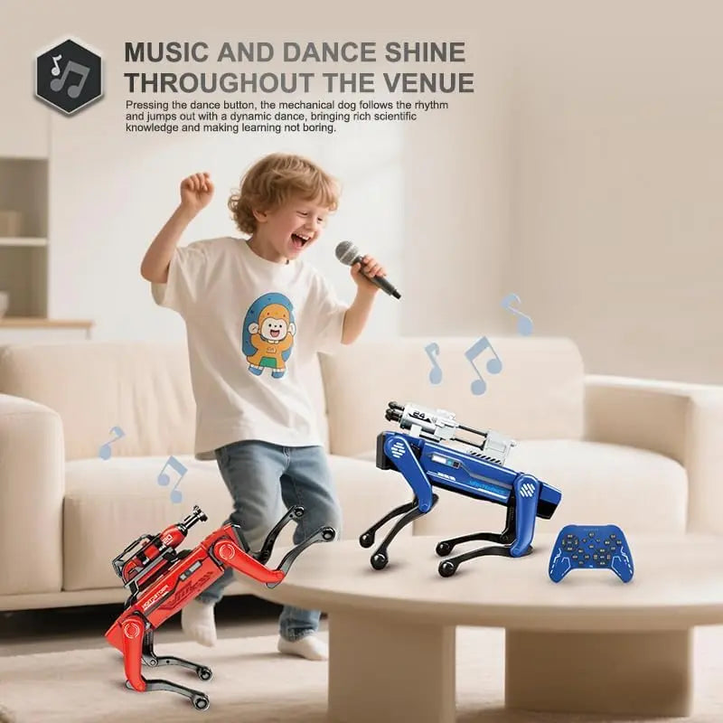 AI Simulation Robot Dog – Interactive Voice & App Controlled Smart Puppy