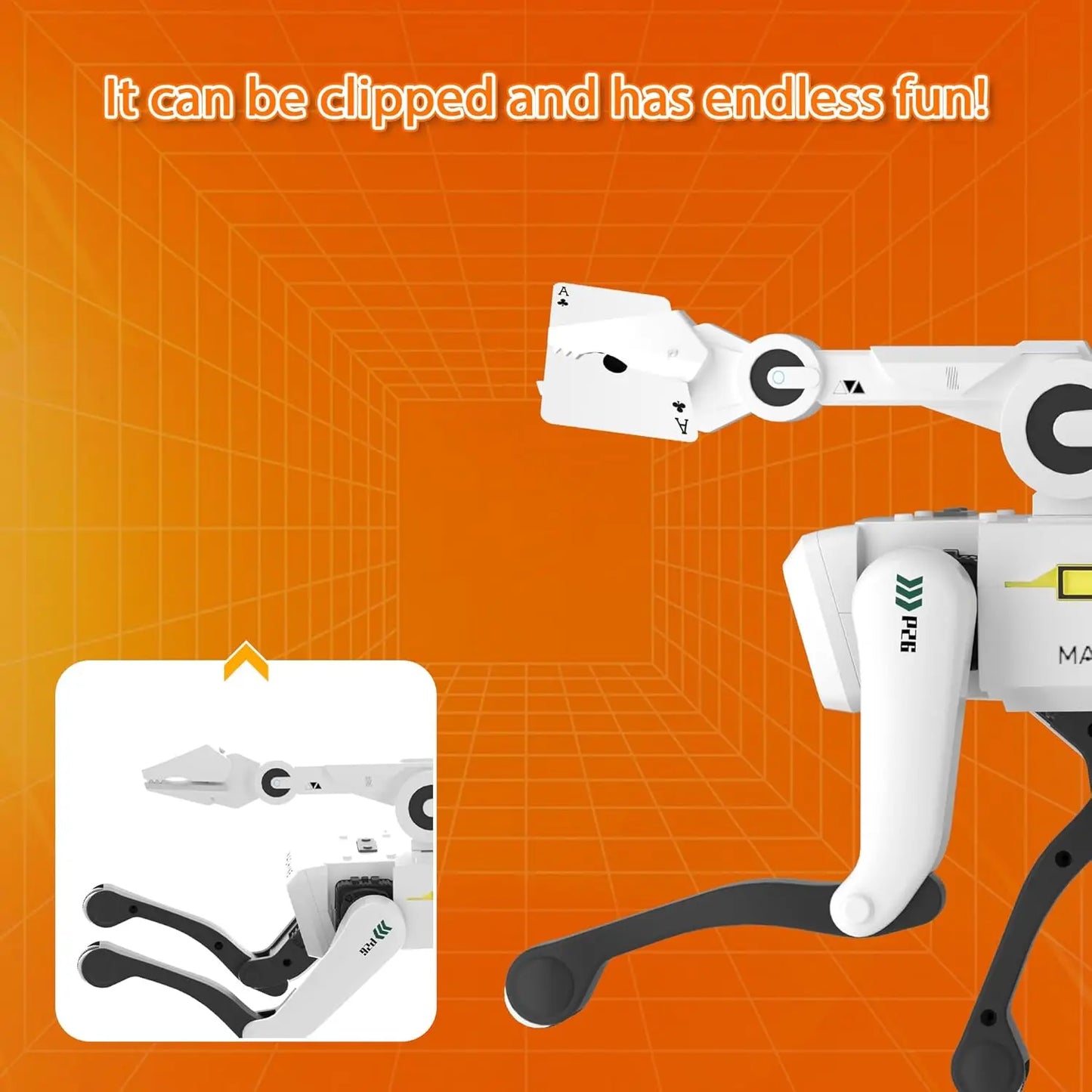 AI Simulation Robot Dog – Interactive Voice & App Controlled Smart Puppy