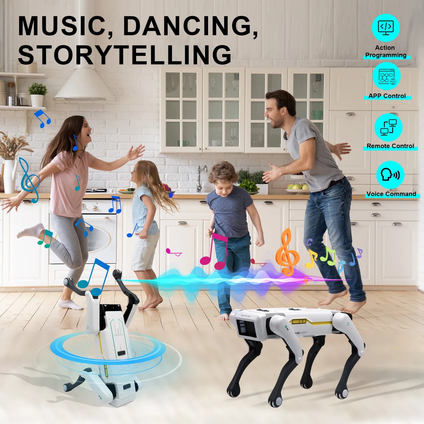 app controlled robot pet