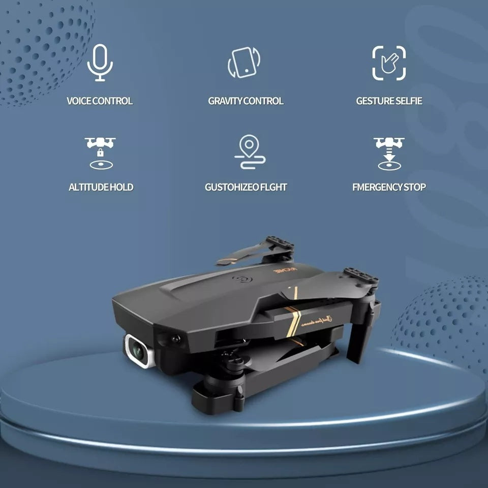 4DRC V4 Foldable Mini Drone with Camera — 4K/1080P HD, 3 Batteries