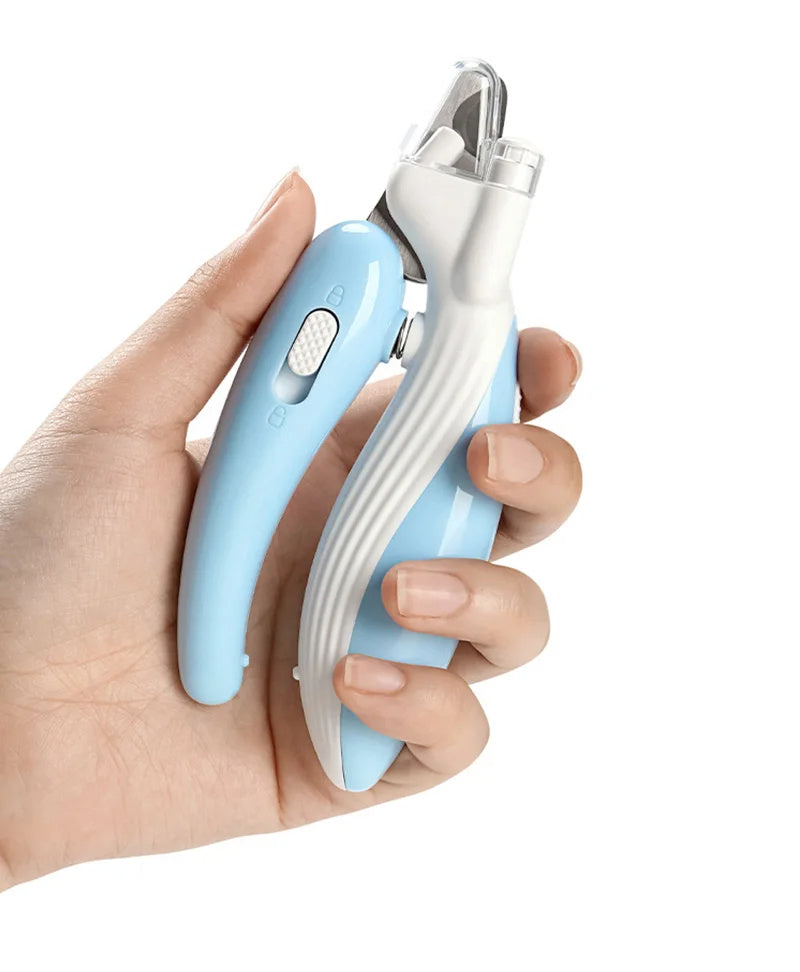 Pet Nail Clippers with LED Light – Electric Dog & Cat Nail Grinder
