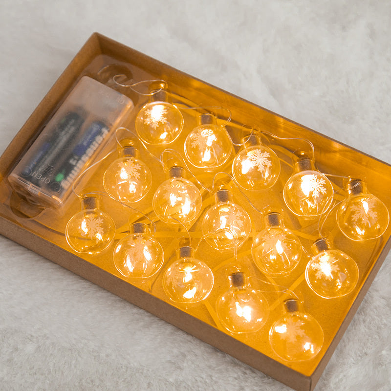 Copper Wire LED String Lights – Nordic Style Christmas Decorations (1m) | Pixel & Parcel Co.