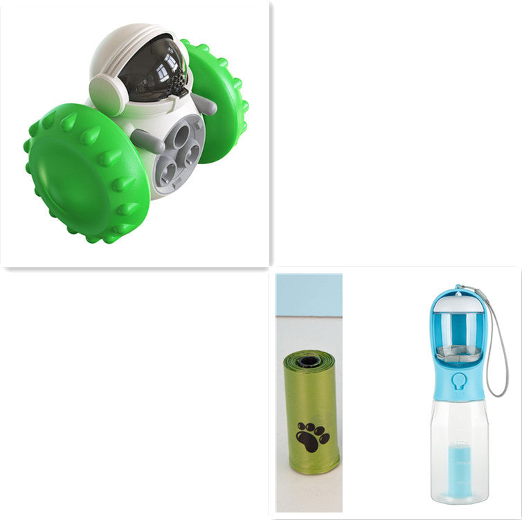 Interactive Balance Car Pet Toy – Slow Food Smart Feeding Toy for Cats & Dogs