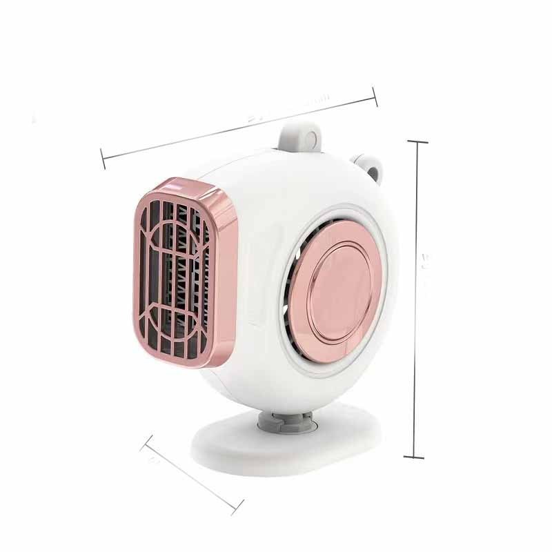 12V Car Demister Fan — Warm/Cold Dual Use, Low-Noise