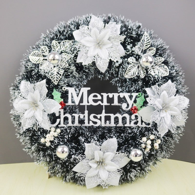 Christmas Festival Wreath – Decorative Door & Window Hanging (Multiple Sizes & Styles) | Pixel & Parcel Co.