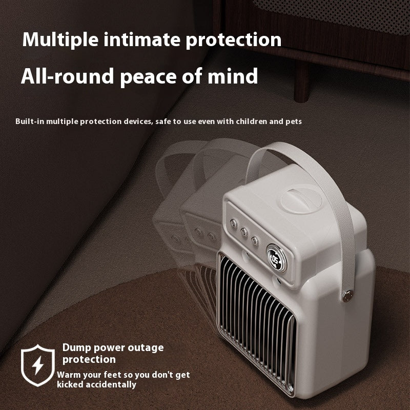 1200W 2-in-1 Room Heater & Humidifier — Table/Desk, Overheat Protection
