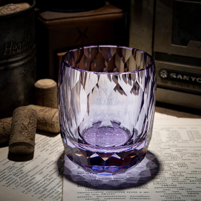 Crystal Whiskey Glass – Handmade Elegant Whiskey Cup