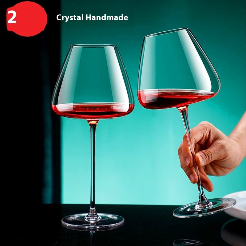 Red Wine Goblet – Elegant Crystal Wine Glass