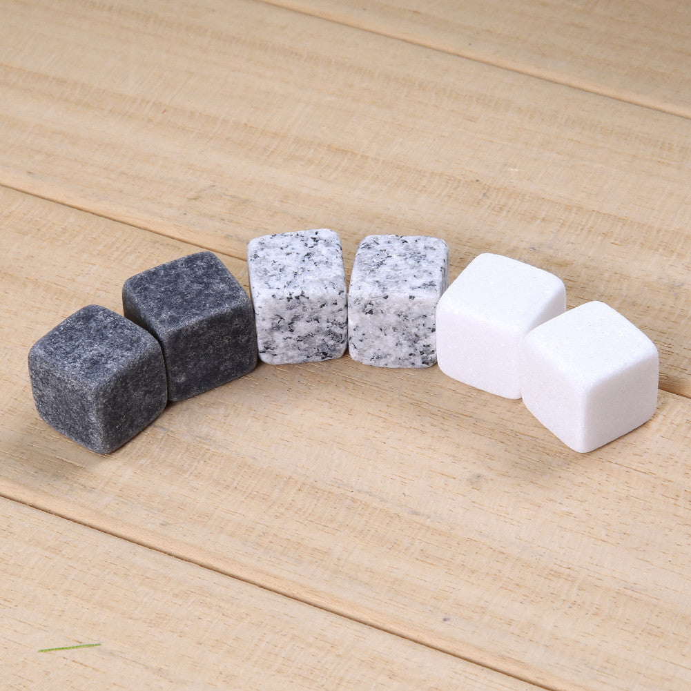 Natural Whiskey Stones – Reusable Chilled Stones for Whiskey & Cocktails