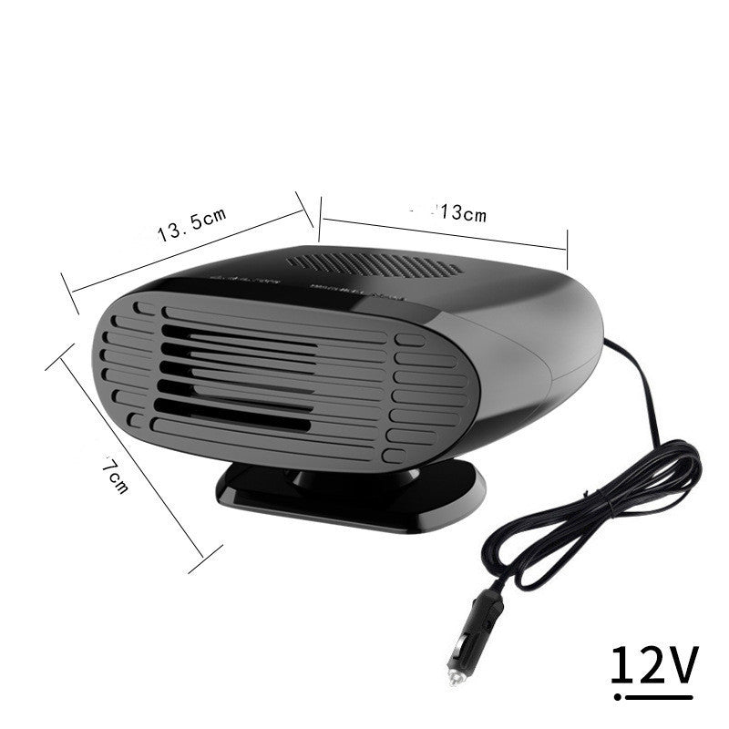12V Plug-In Car Heater & Windscreen Defroster — Mini Electric Heater