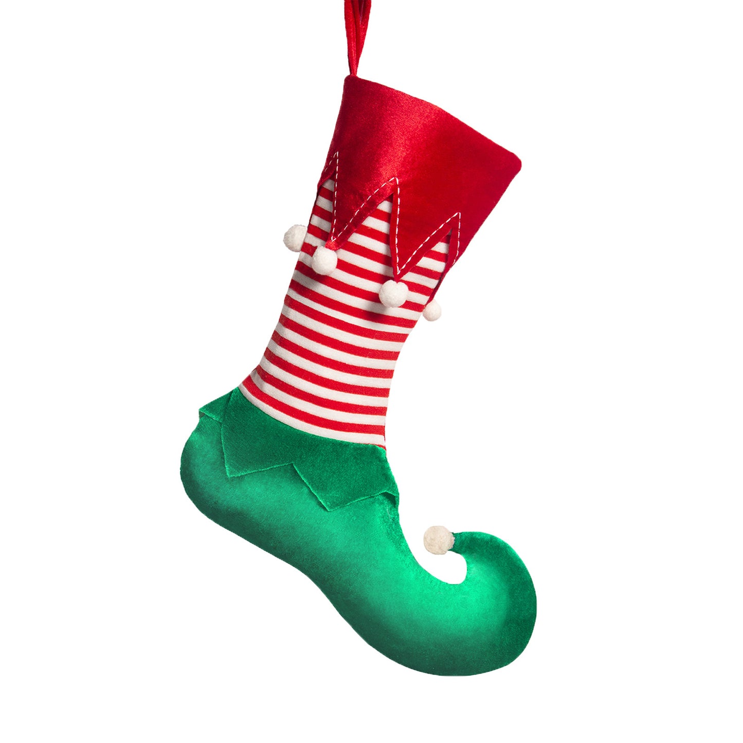 Elf Christmas Stockings – Festive Gift Bag Decoration | Pixel & Parcel Co.