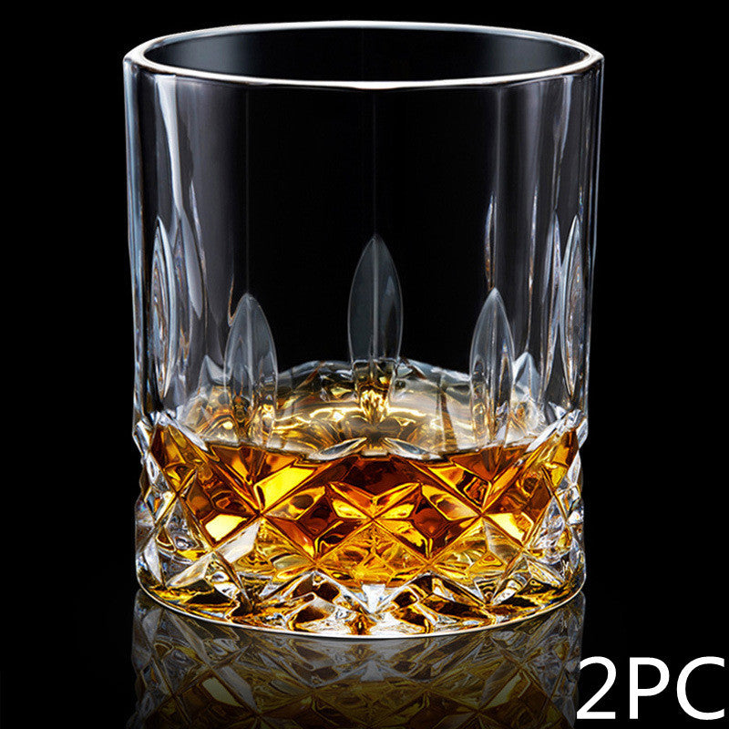 Creative Whiskey Glass – Unique Household Crystal Glass Cup