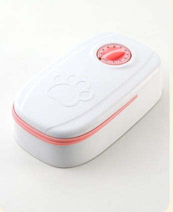 Automatic Pet Feeder – Smart Food Dispenser with Timer & Stainless Steel Bowl for Cats & Dogs