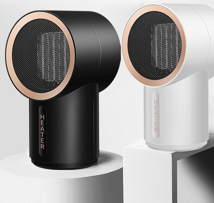 Office Desktop Mini Heater — PTC Ceramic, Quiet & Portable