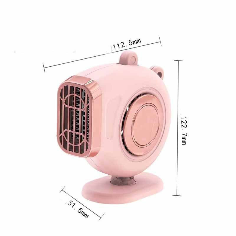 12V Car Demister Fan — Warm/Cold Dual Use, Low-Noise