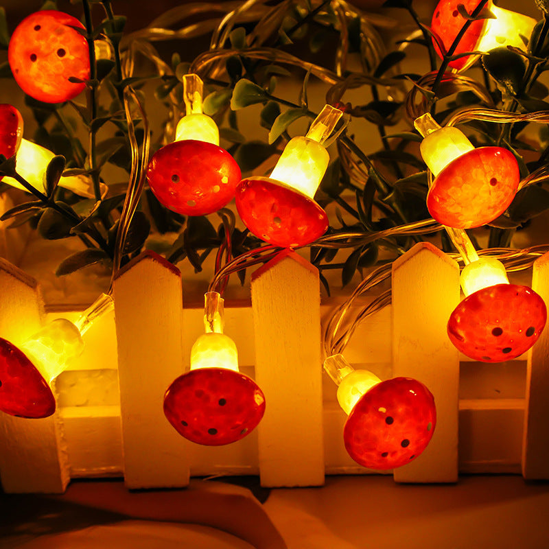 String Lights with Small Lanterns – LED Decorative Lights for Girls Room & Christmas | Pixel & Parcel Co.