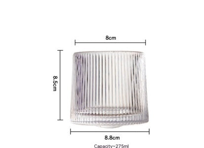 Whiskey Tumbler Glass – Elegant Turning Wine Glass