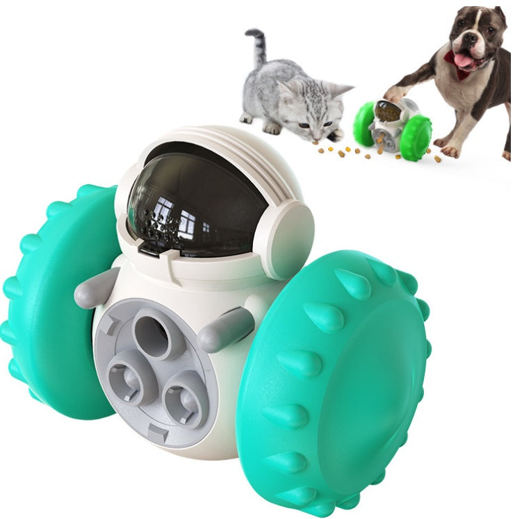 Interactive Balance Car Pet Toy – Slow Food Smart Feeding Toy for Cats & Dogs