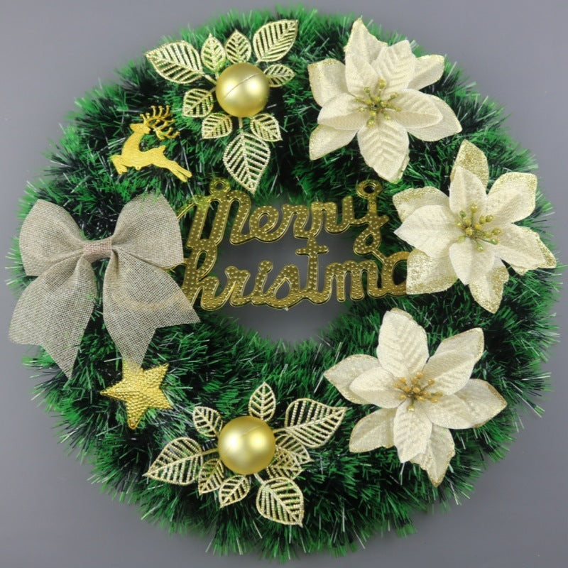Christmas Festival Wreath – Decorative Door & Window Hanging (Multiple Sizes & Styles) | Pixel & Parcel Co.