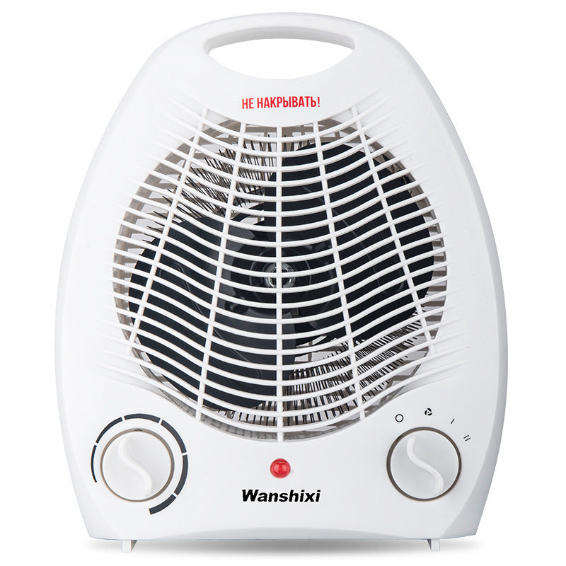 Mini Electric Space Heater — 3 Heat Settings, Mechanical Knob (220–240V)