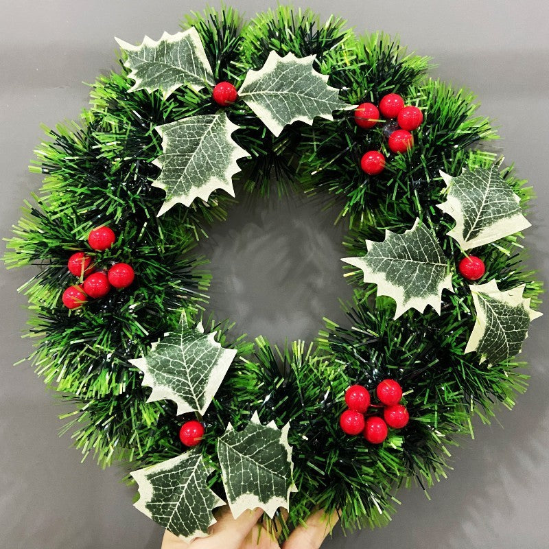Christmas Festival Wreath – Decorative Door & Window Hanging (Multiple Sizes & Styles) | Pixel & Parcel Co.