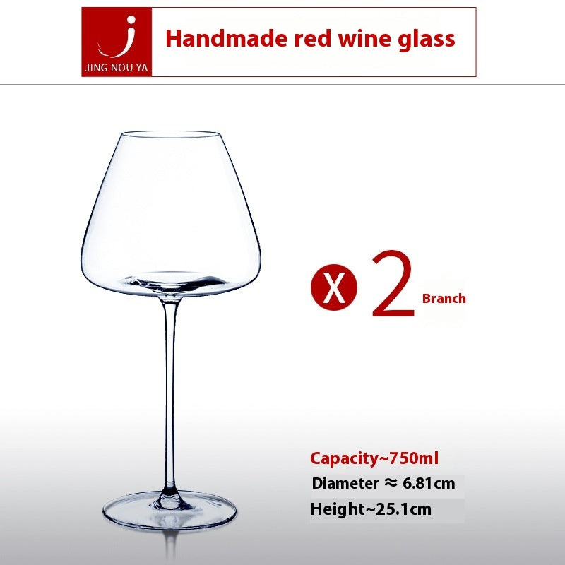 Red Wine Goblet – Elegant Crystal Wine Glass
