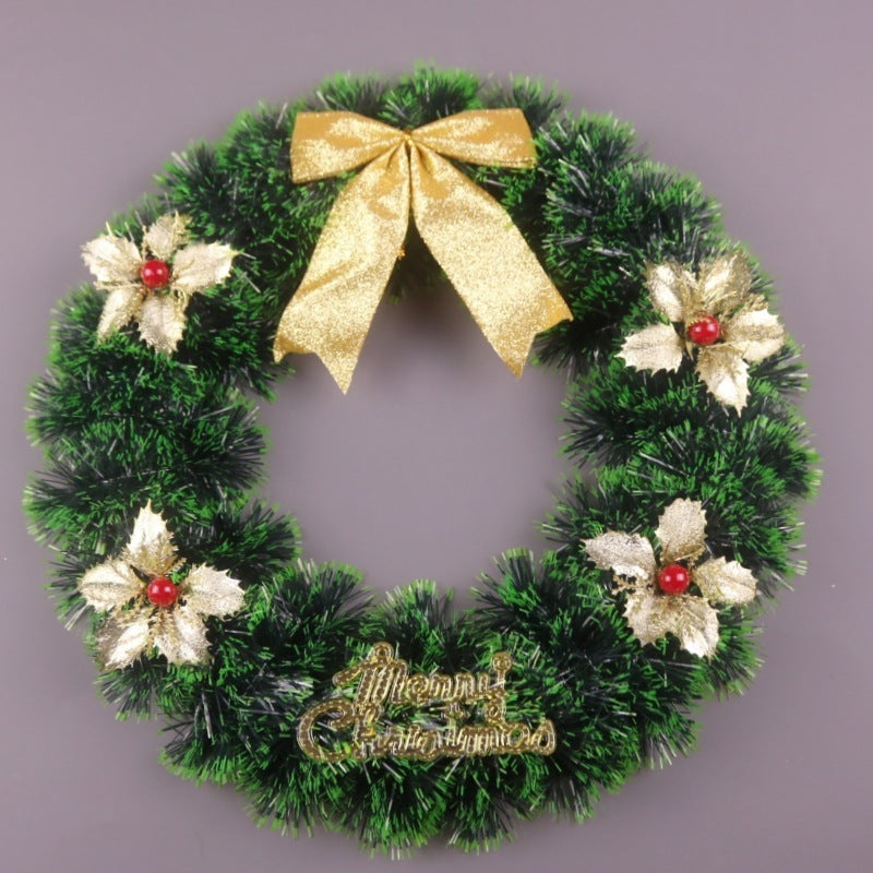 Christmas Festival Wreath – Decorative Door & Window Hanging (Multiple Sizes & Styles) | Pixel & Parcel Co.