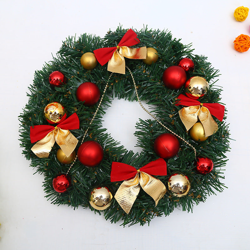 Christmas Decorations Garland Wreath – 30CM Handmade Holiday Ornament (Variety Styles) | Pixel & Parcel Co.