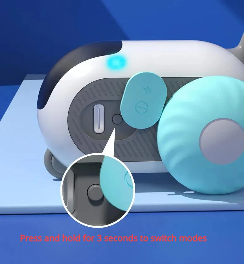 Remote Control Interactive Cat Car Toy – Automatic USB Charging Smart Chasing Toy for Cats
