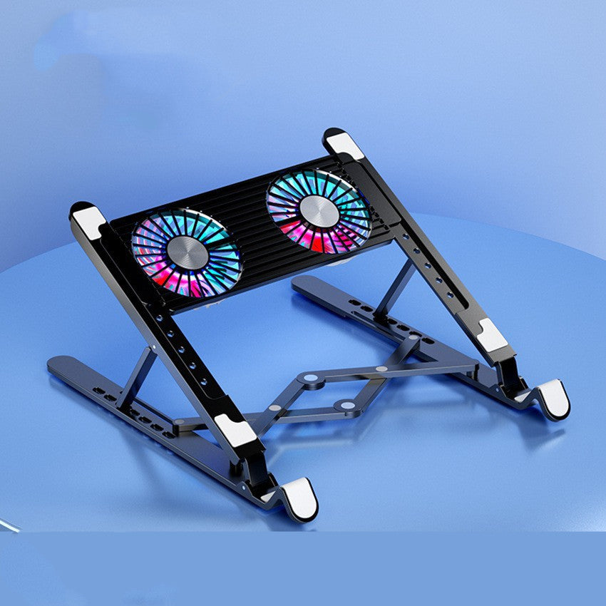 usb-c laptop stand cooling fan