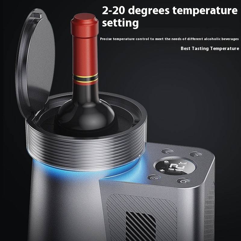 Portable Desktop Wine Cabinet – Small Wine Freezer