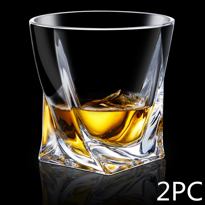 Creative Whiskey Glass – Unique Household Crystal Glass Cup