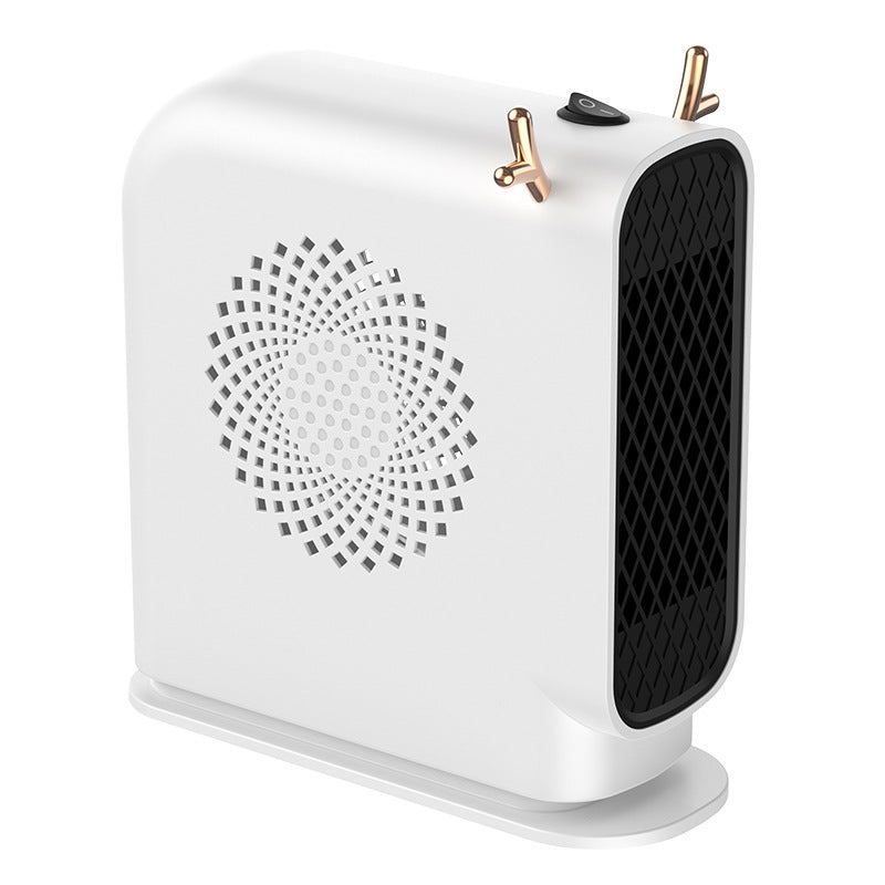 Desktop Mini Heater — 2 Heat Settings, Mechanical Knob (220V/50Hz)