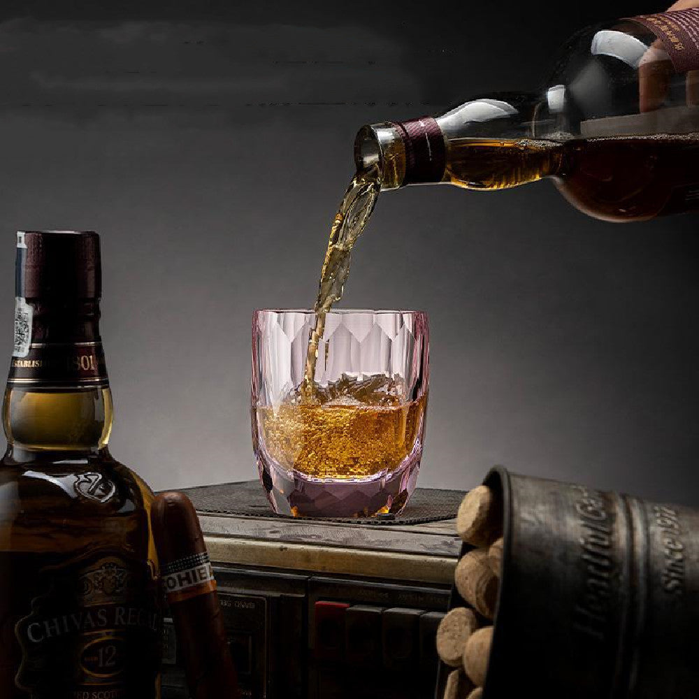 Crystal Whiskey Glass – Handmade Elegant Whiskey Cup