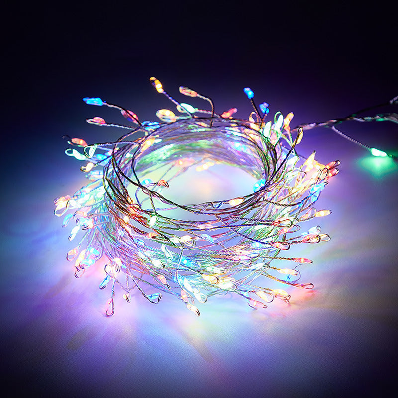 LED String Colored Lights – USB Remote Christmas Tree Decorative Lights (3m–12m) | Pixel & Parcel Co.