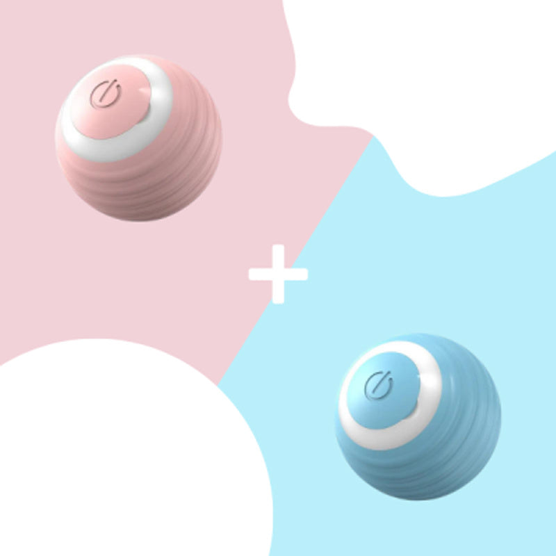 Automatic Moving Bouncing Ball – Smart Self-Rolling Cat Toy for Indoor Kittens