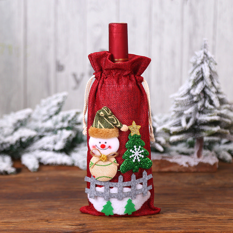 Christmas Wine Bottle Socks – Festive Holiday Decorations