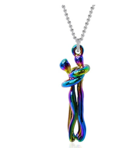 The Love Hug Necklace is the perfect gift for couples – elegant, unisex, and full of meaning.