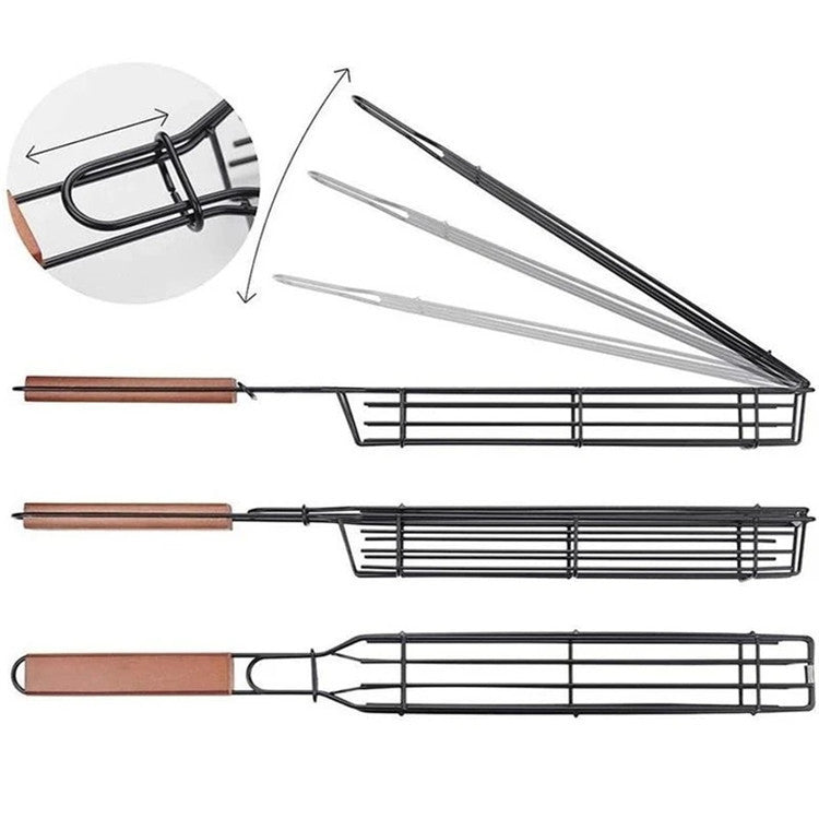 BBQ Grill Mesh – Stainless Steel Kitchen & Outdoor Cooking Tool